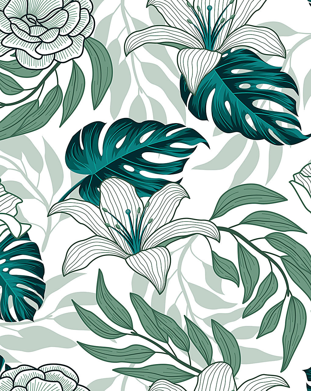 Floral Digital Print